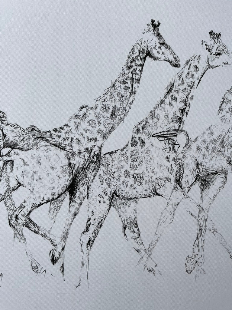 The Giraffe Art Piece - Towering Grace